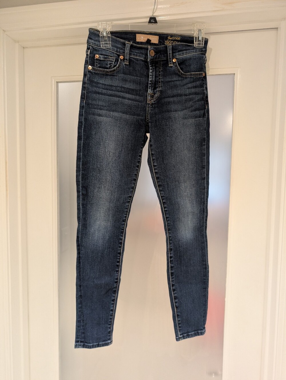 7 For All Mankind B(Air) Ankle Skinny Jeans